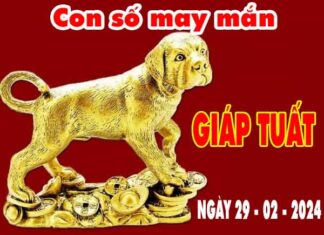 Nhận định con số may mắn tuổi Giáp Tuất ngày 29/2/2024