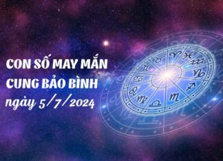 Con số may mắn của cung Bảo Bình ngày 5/7/2024 Con số may mắn của cung Bảo Bình ngày 5/7/2024