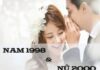 Nam tuổi Dần 1998 nữ tuổi Thìn 2000 kết hôn có hạnh phúc?