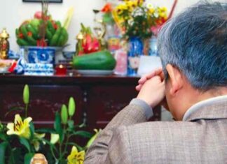 văn khấn xin chuyển bàn thờ