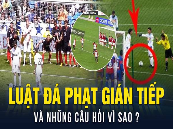 Những lỗi dẫn tới đá phạt gián tiếp trong vòng cấm